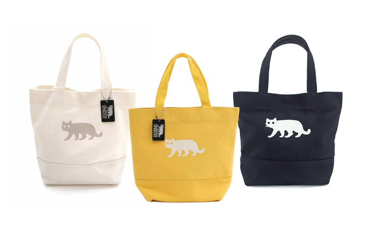 ネコロゴトートバッグ　¥4,290