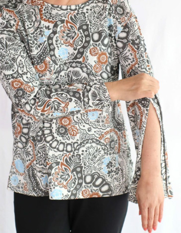 9分袖プルオーバー　¥20,900