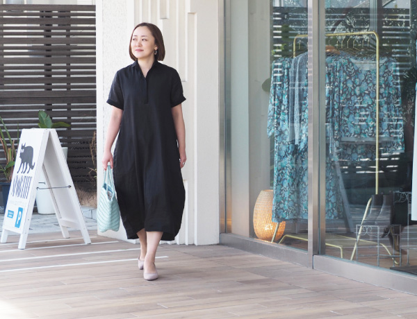 ⿇ワンピース¥49,500 [洗える・⿇100％・⽇本製]