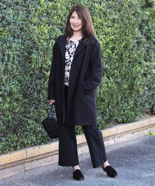 春の大人ツイードコート &yen;42,900