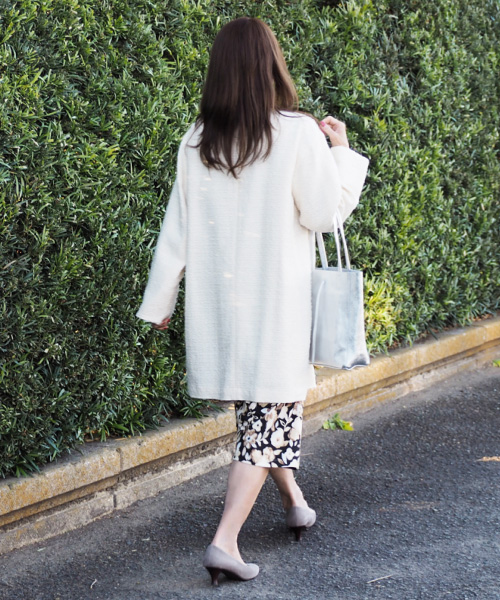 春の大人ツイードコート &yen;42,900