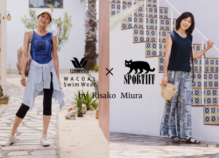 【WACOAL SwimWear × SPORTIFF】by 三浦りさ⼦