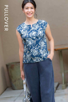 フレンチスリーブプルオーバー