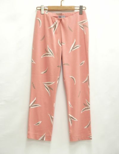 スリット入9分丈パンツ