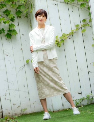 長袖フード付カーディガン